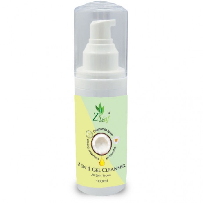 Z Leaf - 2 In 1 Gel Cleanser (100ml)